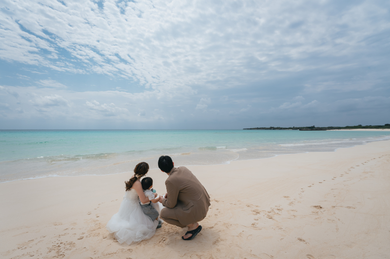 家族３人で撮影♪