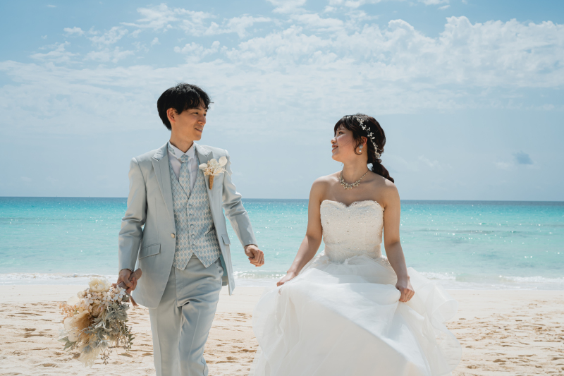 宮古ブルーで合わせて！