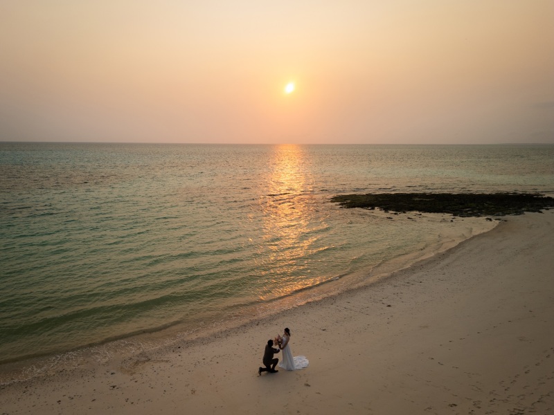 サンセット撮影