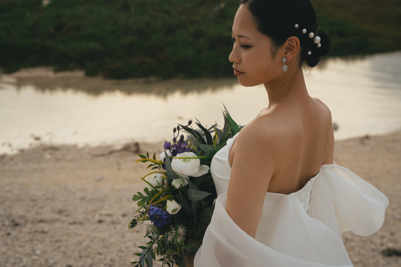 新婦さんのお1人ショットも！