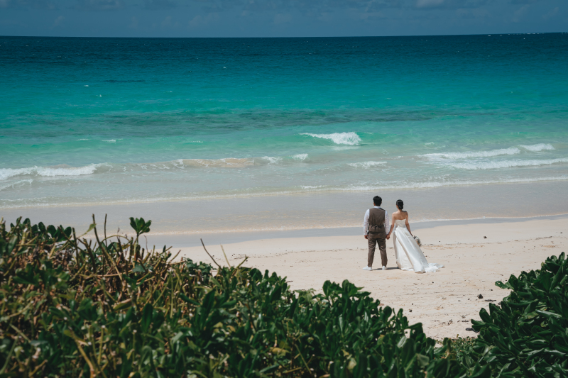 晴天に恵まれて