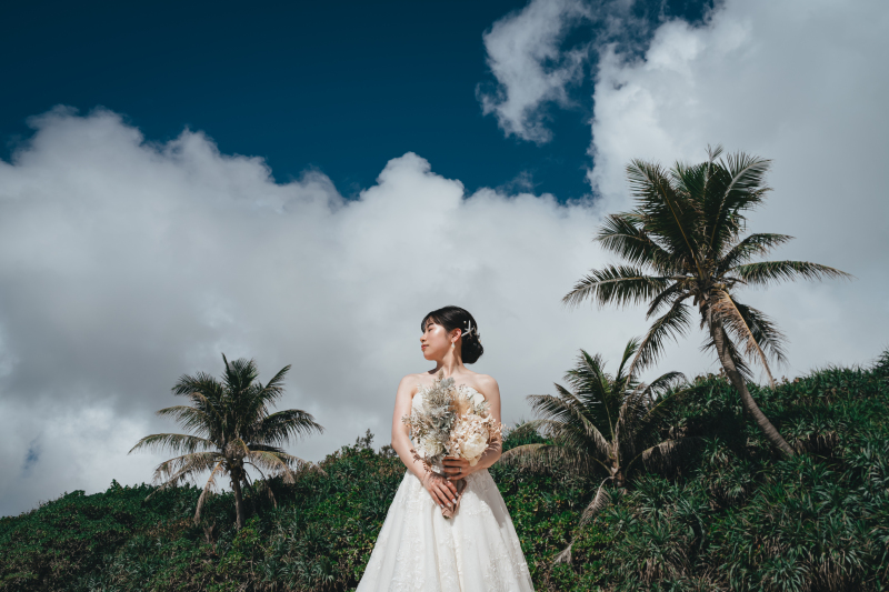 新婦様のソロショット