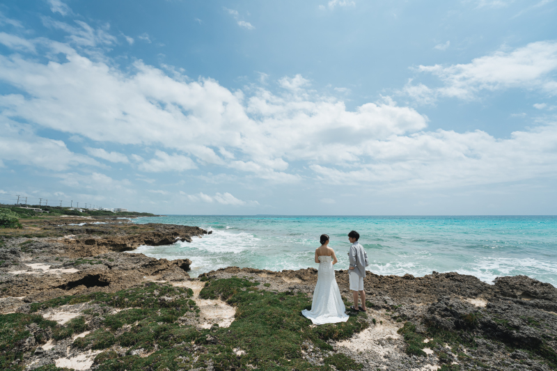 崖っぽいところで!