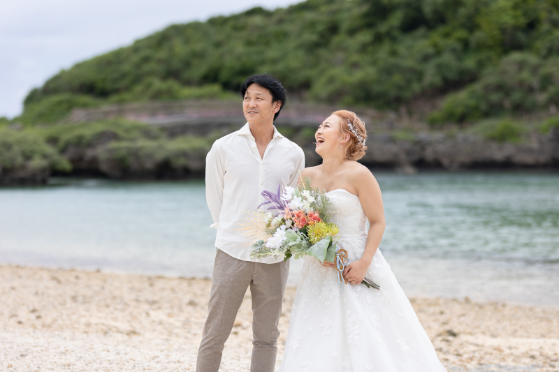 照れながらも素敵な笑顔♪