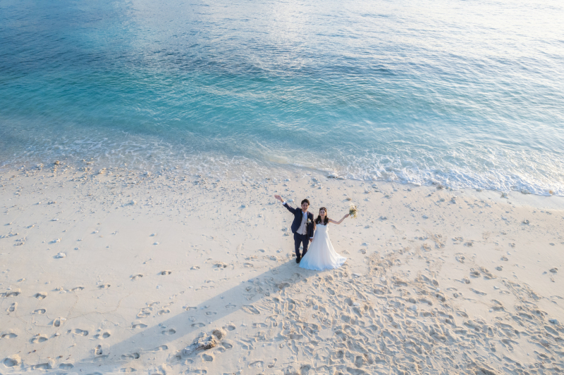 上空からドローン撮影！