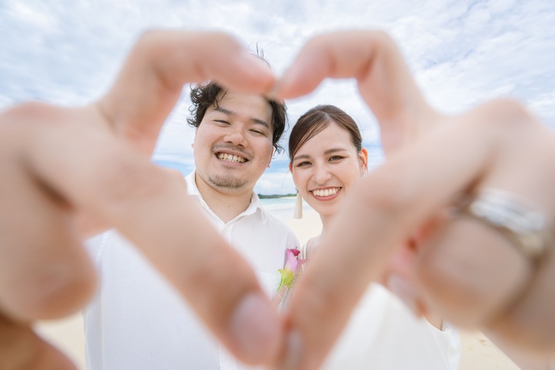 息の合った撮影