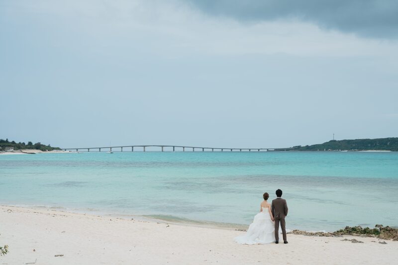 海と空を眺めながら♪