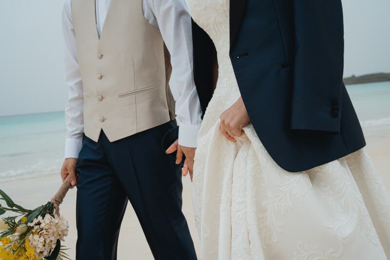 ジャケットを新婦ちゃんへ！