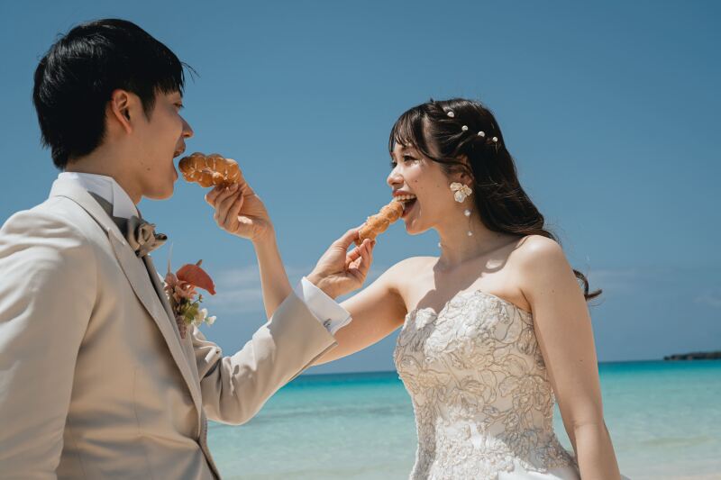 ドーナツあ～ん♪