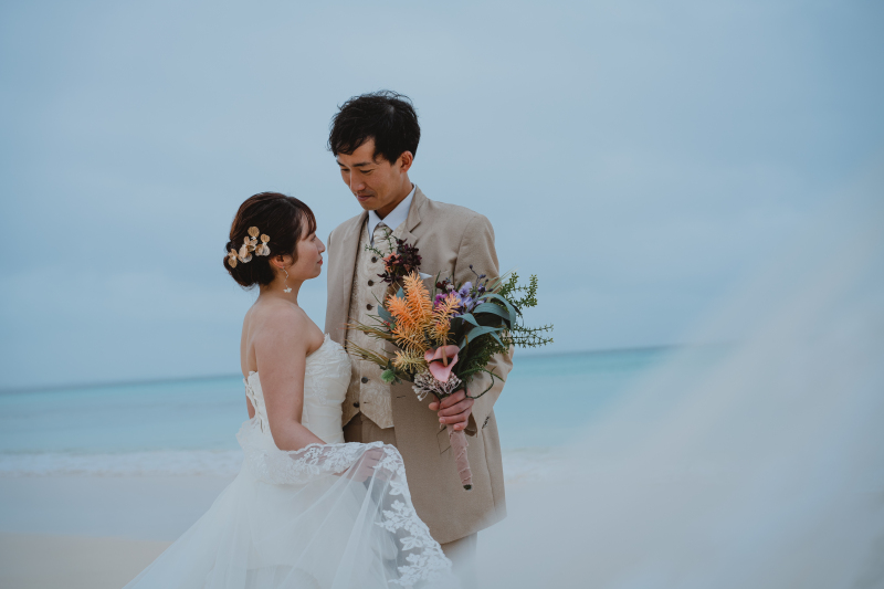 優しい青に包まれて