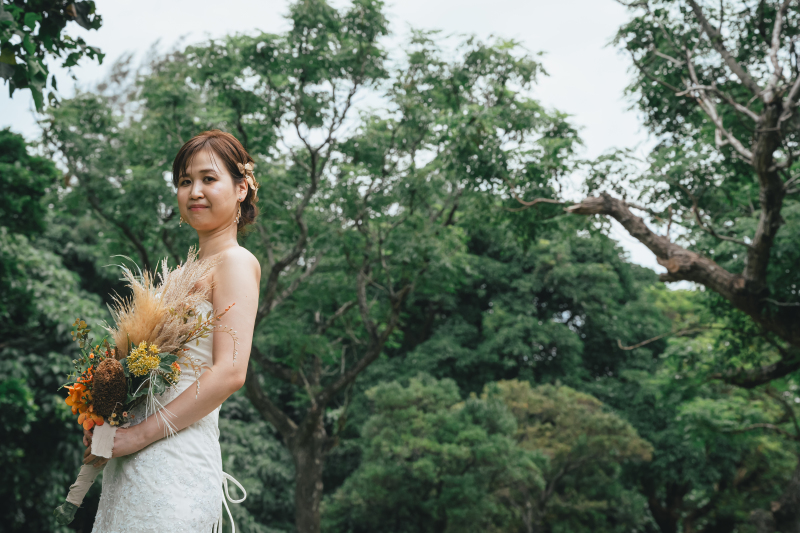 新婦様ソロショット♡