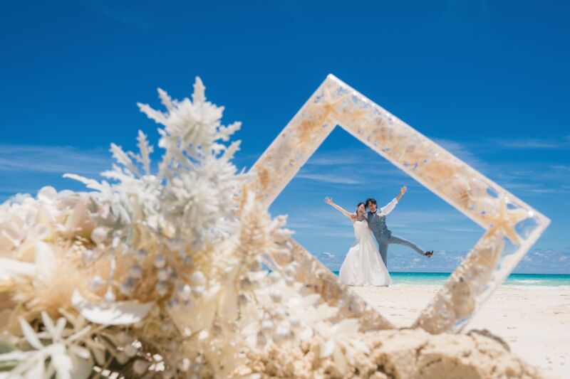 フレームに入って