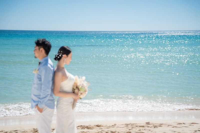 海にフォーカス