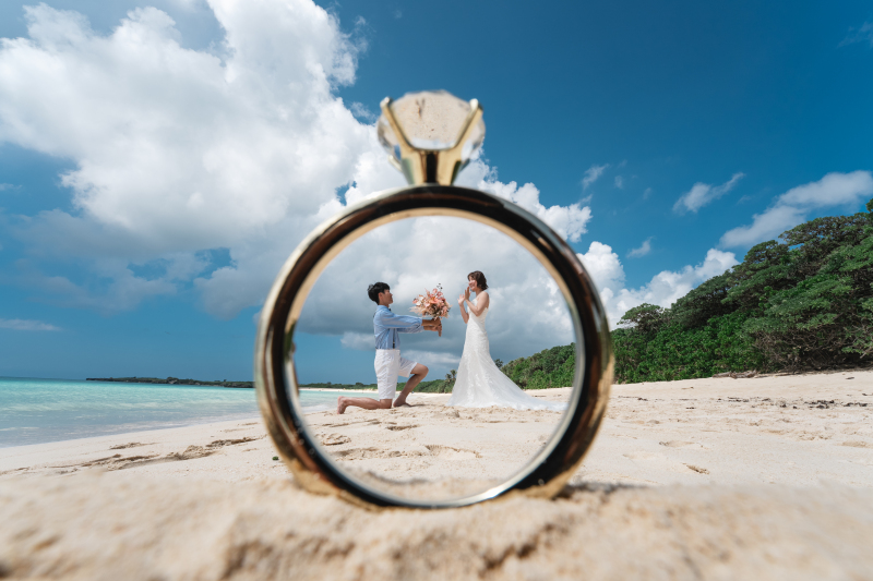 指輪の中でプロポーズ♡