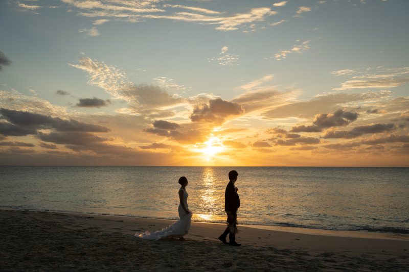 ラストはシルエットフォト