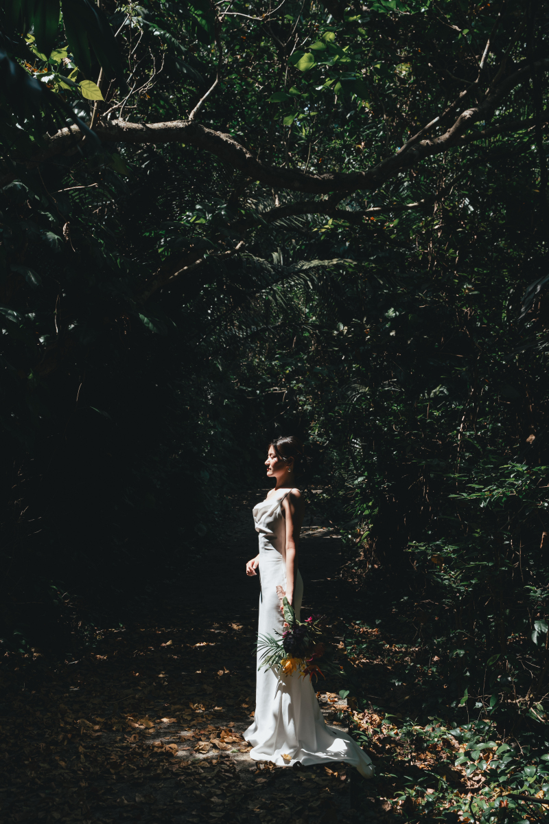 幻想的な空間で