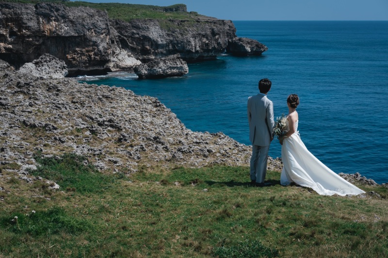 大自然の中二人っきりで♡