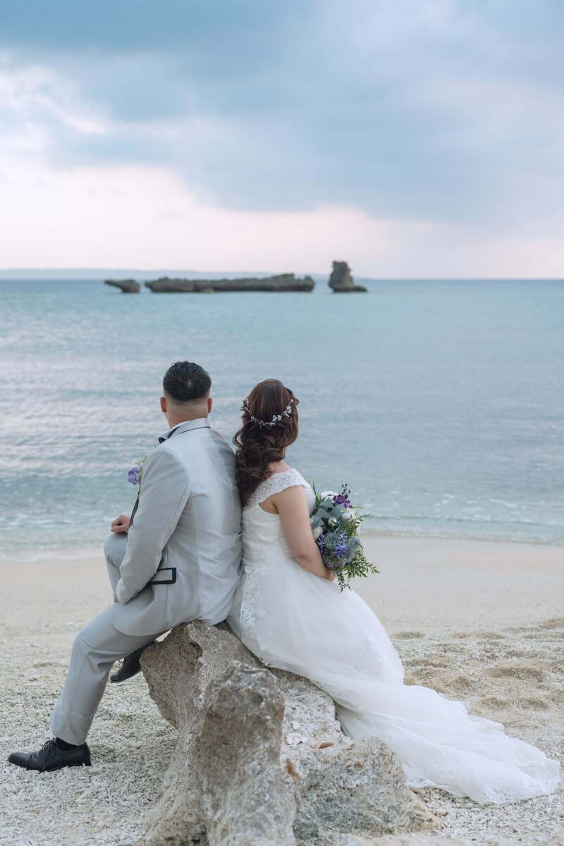 海にたそがれて・・・♪