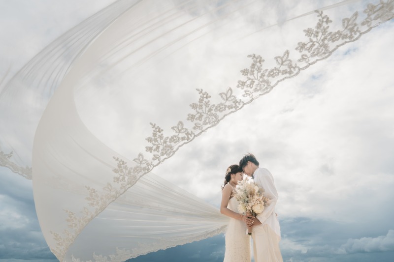 定番！ベールを使って！