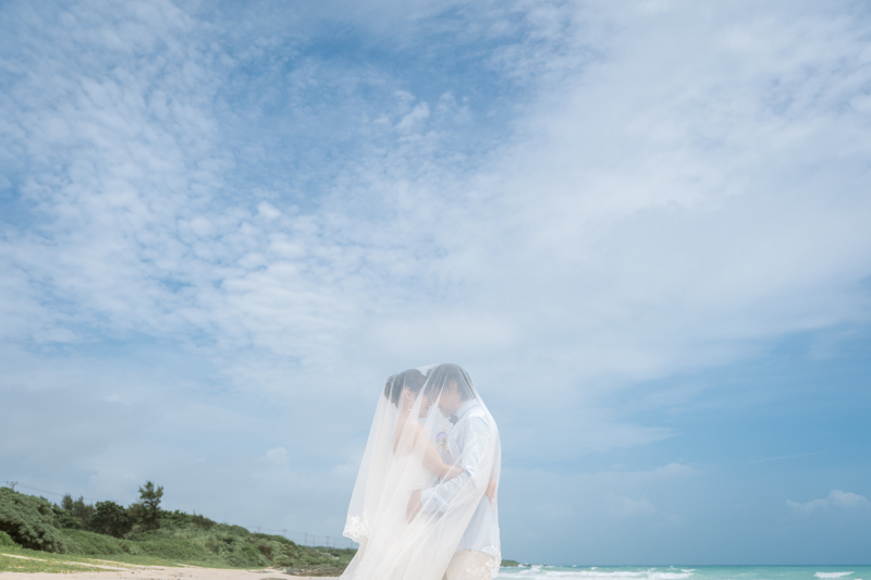 ベールで覆ってふたりの世界