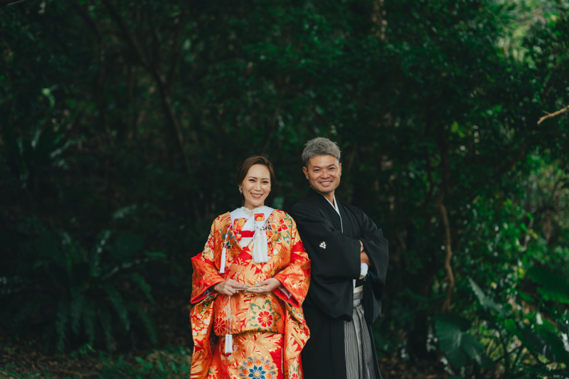 素敵な色打掛で♡