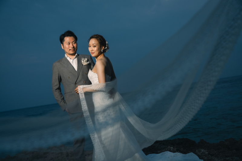 ロングベールを使って