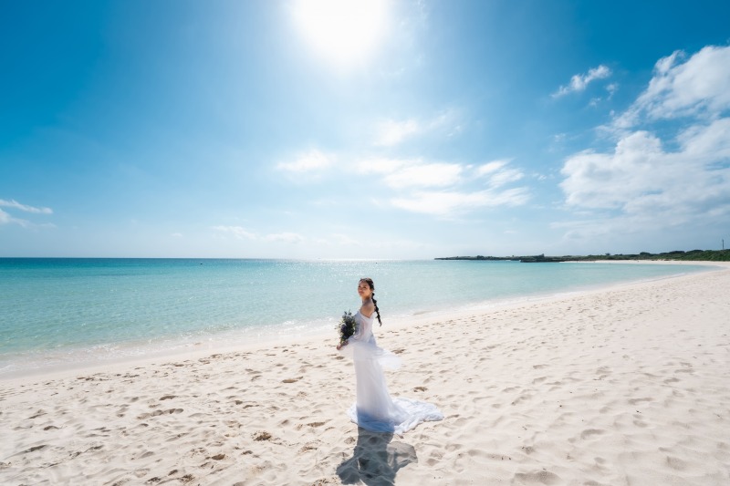 新婦ソロショット