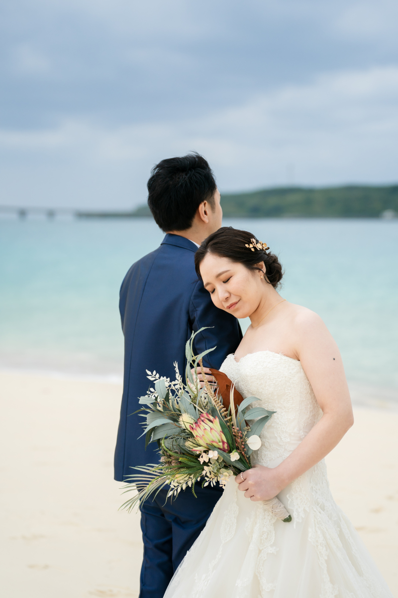 ボタニカルブーケを持って♡