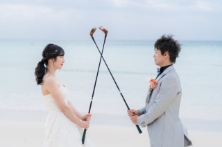 趣味でお二人らしいお写真に♡