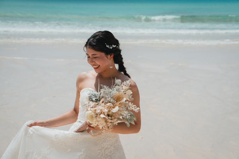 可愛らしいソロショットも♡