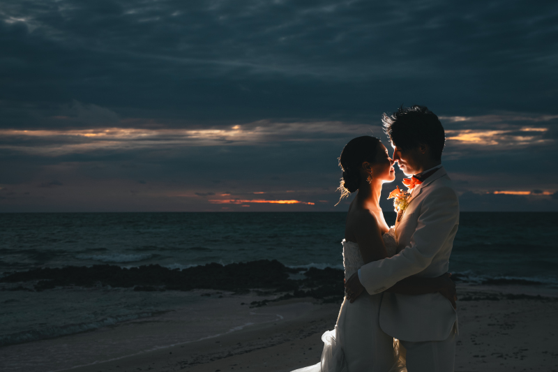 日が落ちてから