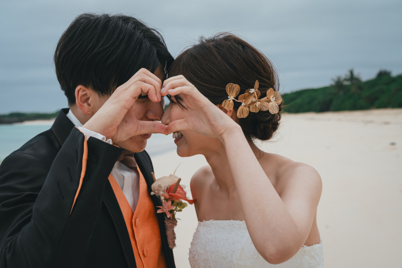 ハートをつくる♡