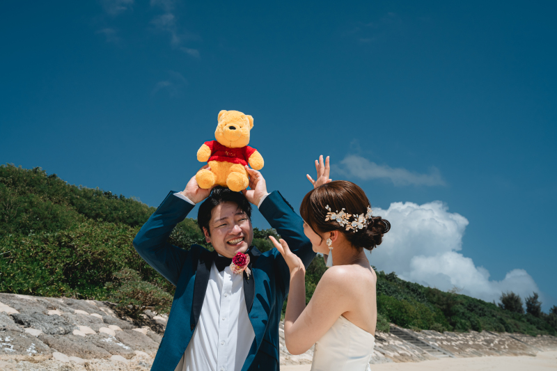 プーさんも一緒に♡