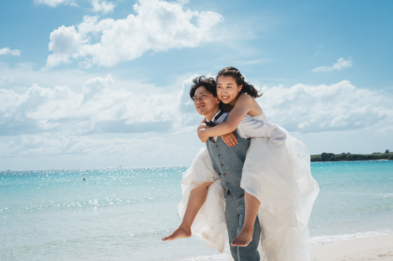 おんぶショット