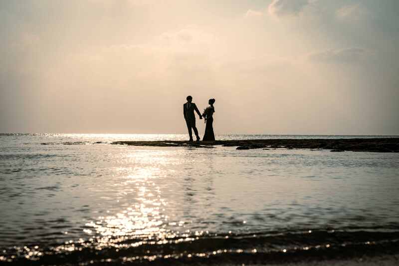 シルエットショット!