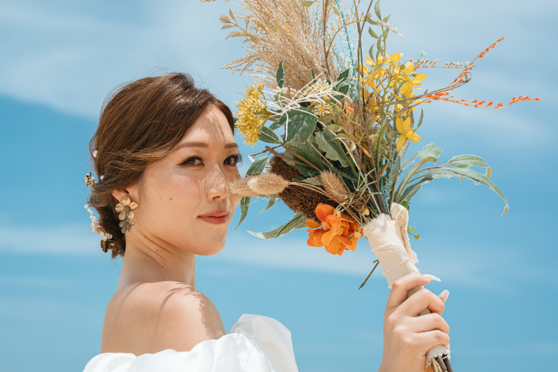 新婦さんのソロショット!