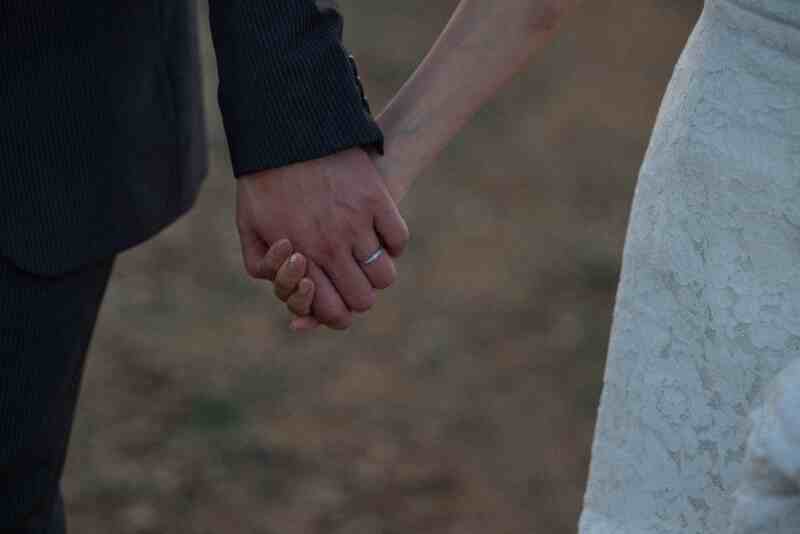 手繋ぎショット！