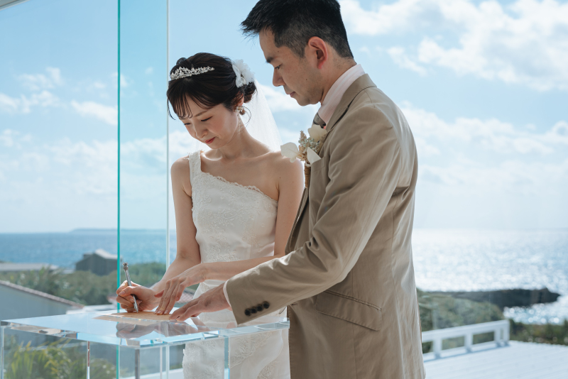 結婚証明書のプレゼント！