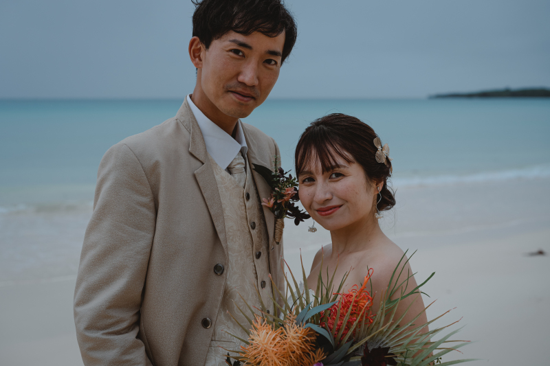 ビーチ撮影スタート