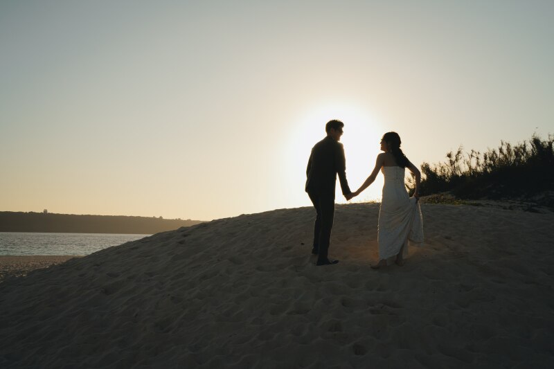 シルエットショット!