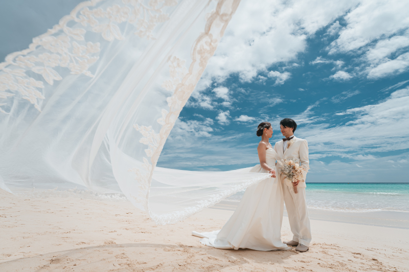 宮古で爽やかウェディング