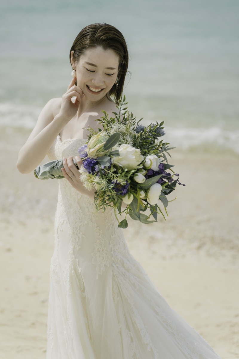 新婦さんのソロショット♡