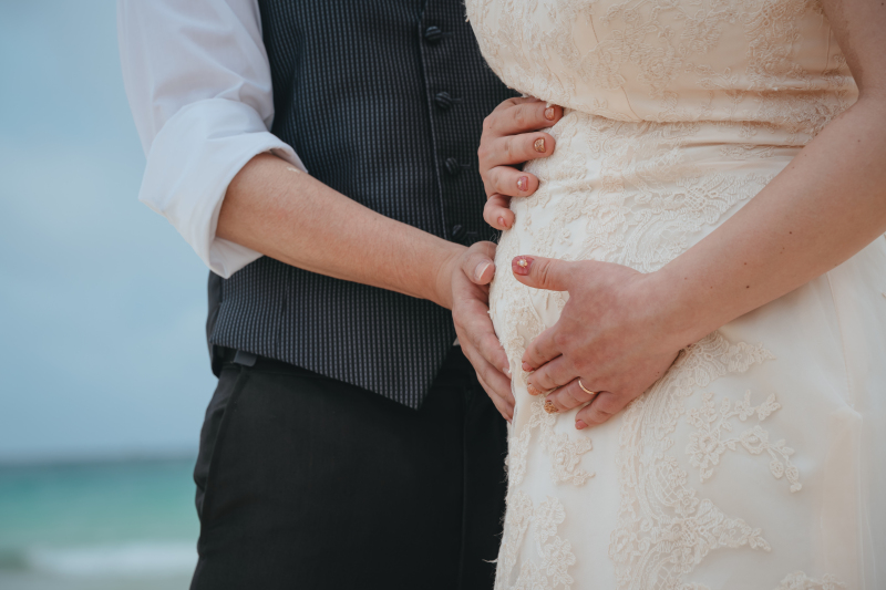 おなかには…♡