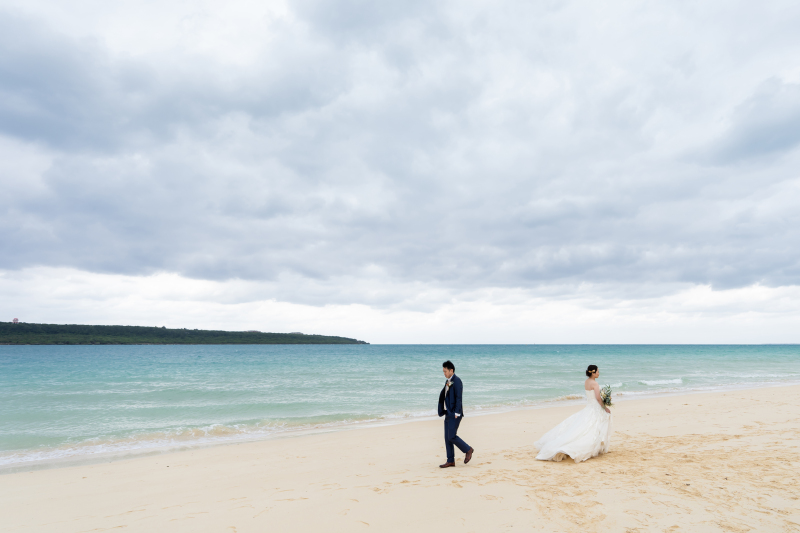 海を二人占め♡