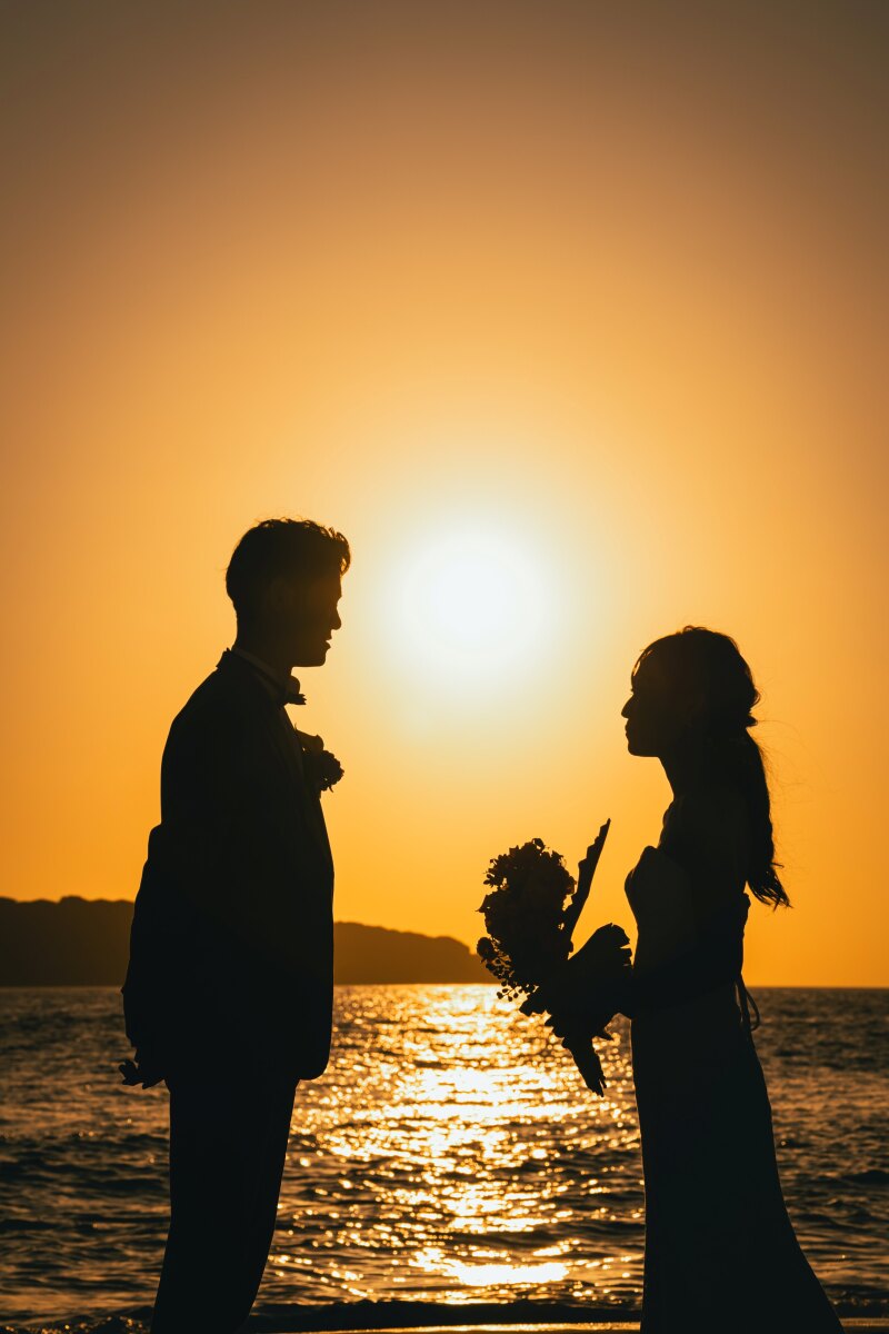 夕焼けシルエット!