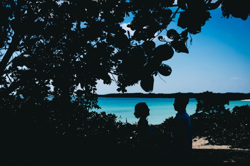 青空シルエット