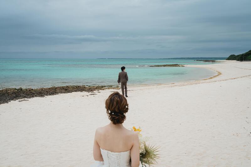 新郎さんを見つめながら・・・♡