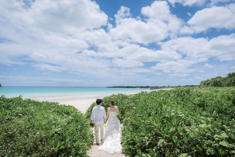 まずはビーチで♪