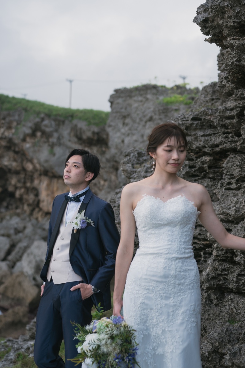 崖ならではのショット