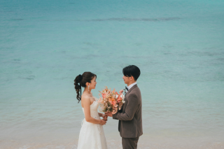 お子様を連れての撮影♡